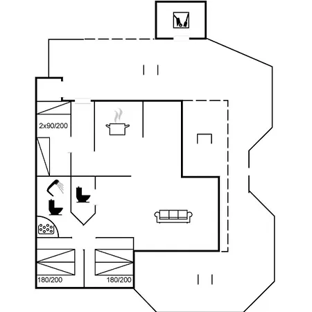 Bruna - 2km From The Sea By Interhome Prázdninový dům Bolilmark
